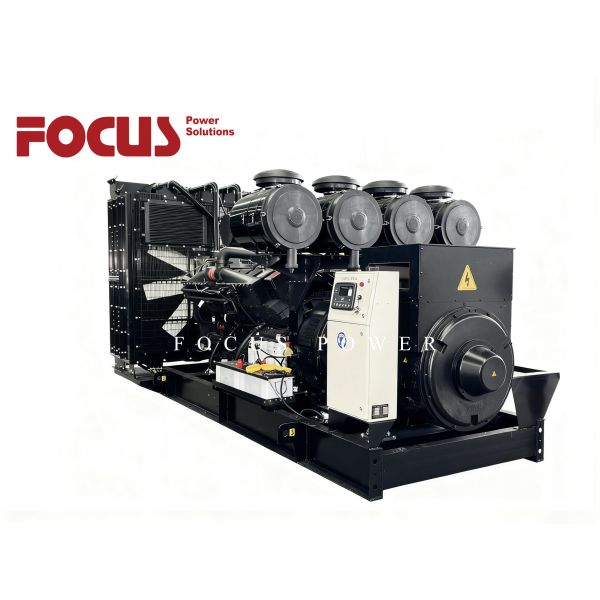 Industrial Cummins Diesel Generator Set Open Type 900kw With KTA38-G9 Engine