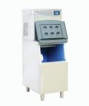Silver Exterior Surface Ice Cube Maker Machine Large Ice Capacity SS304 Shell