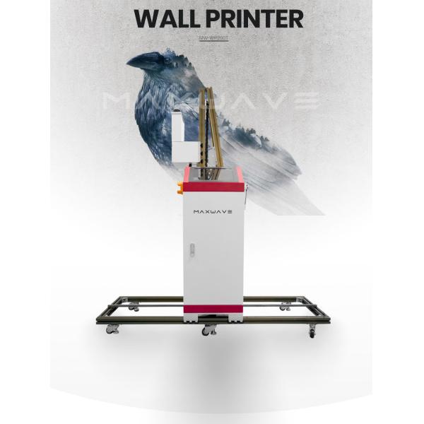 5D CMYKW UV Wall Printing Machine With Epson Head