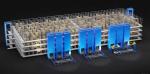 Dense ASRS 4 Way Shuttle For Cold Chain Automatic Racking System For Frozen