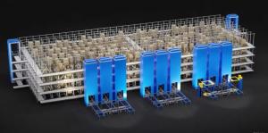 China Normal Environment Dense ASRS 4 Way Shuttle For Small Pallet Automatic Racking System wholesale