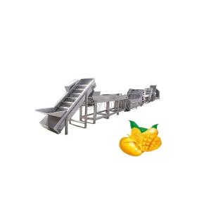 China PLC Control Mango Processing Plant Mango Pulp Processing Machine 380V 50Hz wholesale