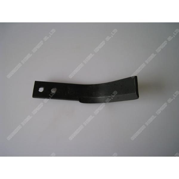Spring steel 65MN Agri Spare Parts Rotary Tiller Blade For Dry Land 0.45kg - 0