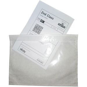 Polyethylene Adhesive Packing Slip Pouch Biodegradable Self Adhesive Shipping