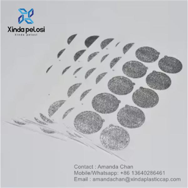 Quality Aluminum Foil PP Induction Seal Liner Back With Paperboard Seal Liner Product for sale
