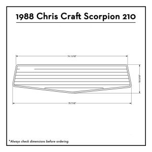 Easy Maintain Stain Resistant 2.1m Swim Platform Pads