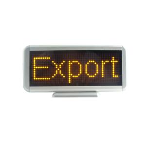 Yellow LED Screen Display Baord sign Message/Edit By PC/Rechargeable/Advisiting C1648Y