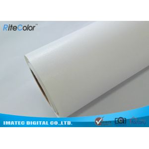 China 360Gsm / Sqm Glossy Art Canvas Rolls Poly - Cotton For Eco Solvent Printer on sale