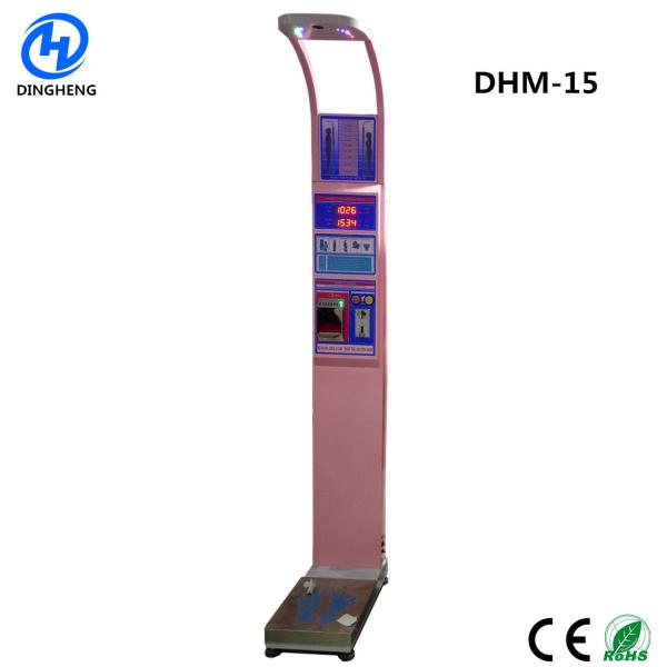 Quality Smart WIFI And Bluetooth Coin Operated Weighing Scales Precise Sensor For Measuring for sale