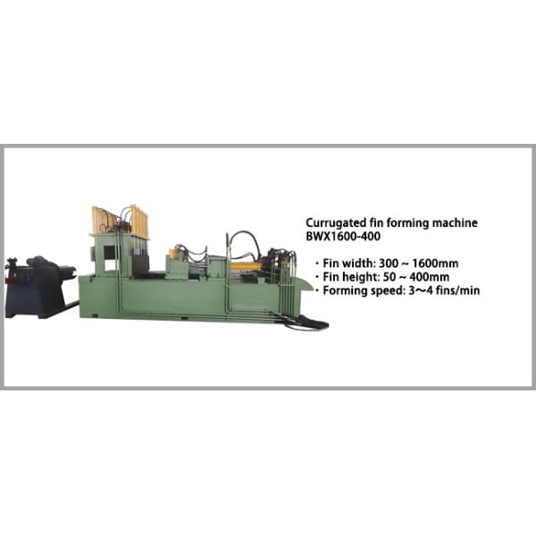 Automatic Transformer Corrugated Fin Forming Machine 1300mm