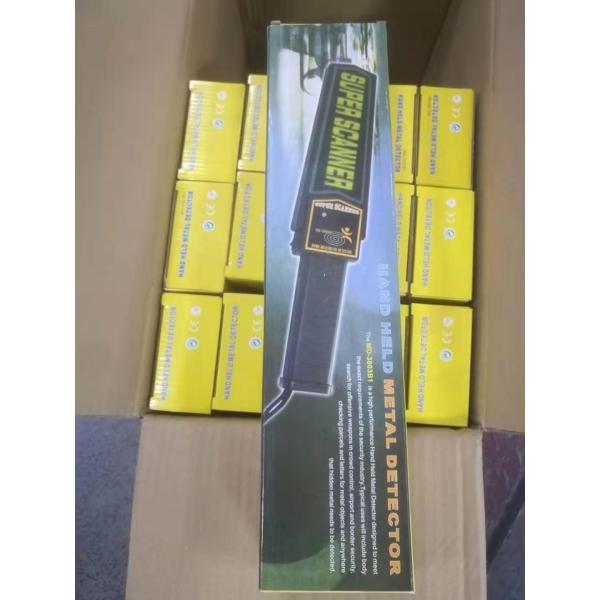 MD-3003B1 Hand Held Security Metal Detector Portable Durable Self-Checking