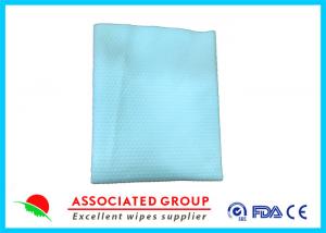 China 100 Gsm Ultra Size Disposable Dry Wipes For Bath Use , Pearl Small Dot Pattern wholesale