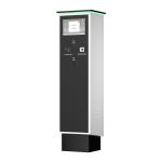 User Friendly Parking Ticket Kiosk with QR Code and Card Payment