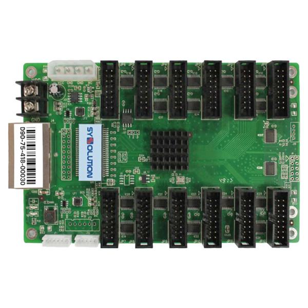 Quality Univisal Receiver D90-75 with 98,304 Pixels 26 Sets of RGB Support RoHs CE-EMC Compliant for sale