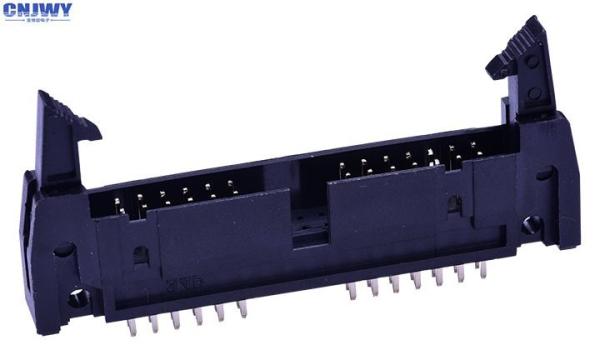 Quality 2 * 20 Pin PCB Wire To Board Connectors With Latch 1.27 Mm Ejector Header for sale