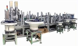 China Cap Assembly rotary capping machine Custom With Linear Sliding Rail on sale