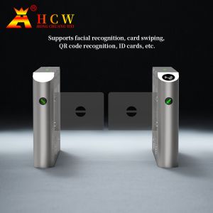 HCW High Security Fully Automatic System Turnstiles Gate Waist Height