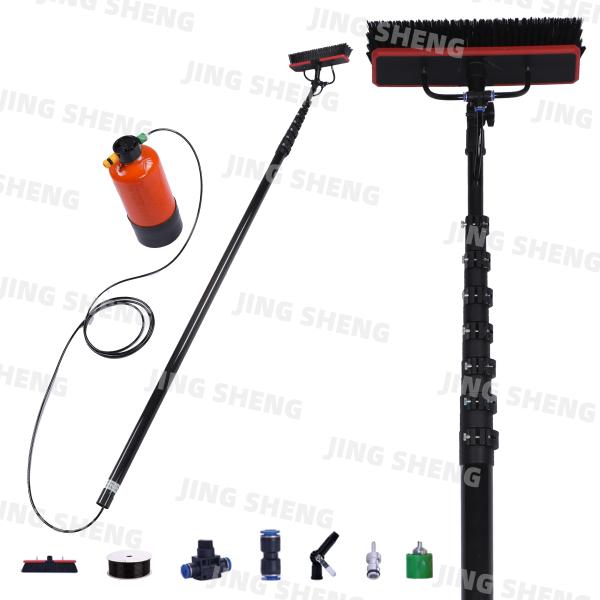 40ft Fiberglass Window Cleaning Pole Factory Workshop High Window Cleaning OEM