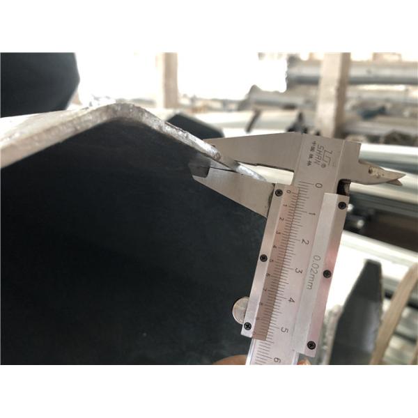 6-15M Hot Dip Galvanized Steel Tubular Pole For Transmission Line
