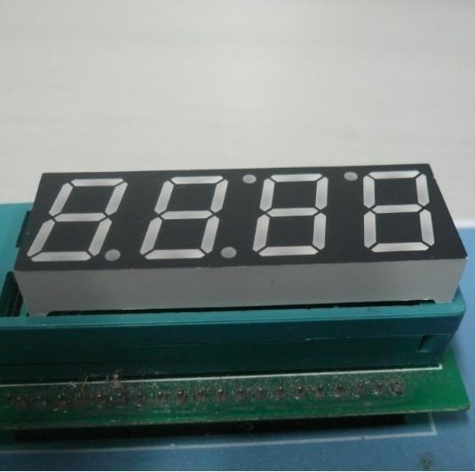 Quality Four Digit Seven Segment LED Display 100 - 120mcd For Microwave LED Clock Dislay for sale