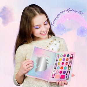 China BSCI Child Makeup Kit With Princess Makeup Toys Eyeshadows In Paper Packaging on sale