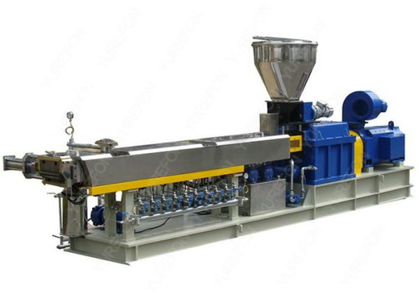 Quality High Output Parallel Twin Screw Plastic Extruder For Plastic Compounding And Granulating for sale