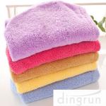 OEM Soft Touch Home Spa Towel / Microfiber Face Towel , Pink Purple Red Yellow