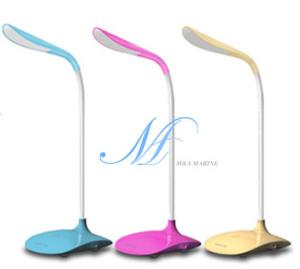 China Popular Handy USB LED Desk Lamp With Touch ON Sensor, notebook portable LED reading lamp wholesale