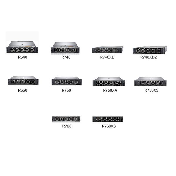 Poweredge R760 R750 R750xa R550 R740xd2 2U Dual CPU PC Computer Data Center GPU