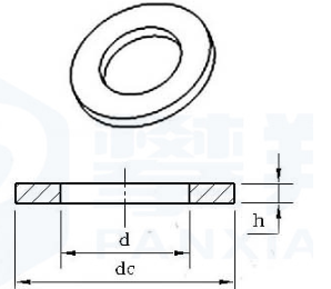 Galvanized Mechanical USS Flat Washer , Stainless Steel Flat Washers 1/2"