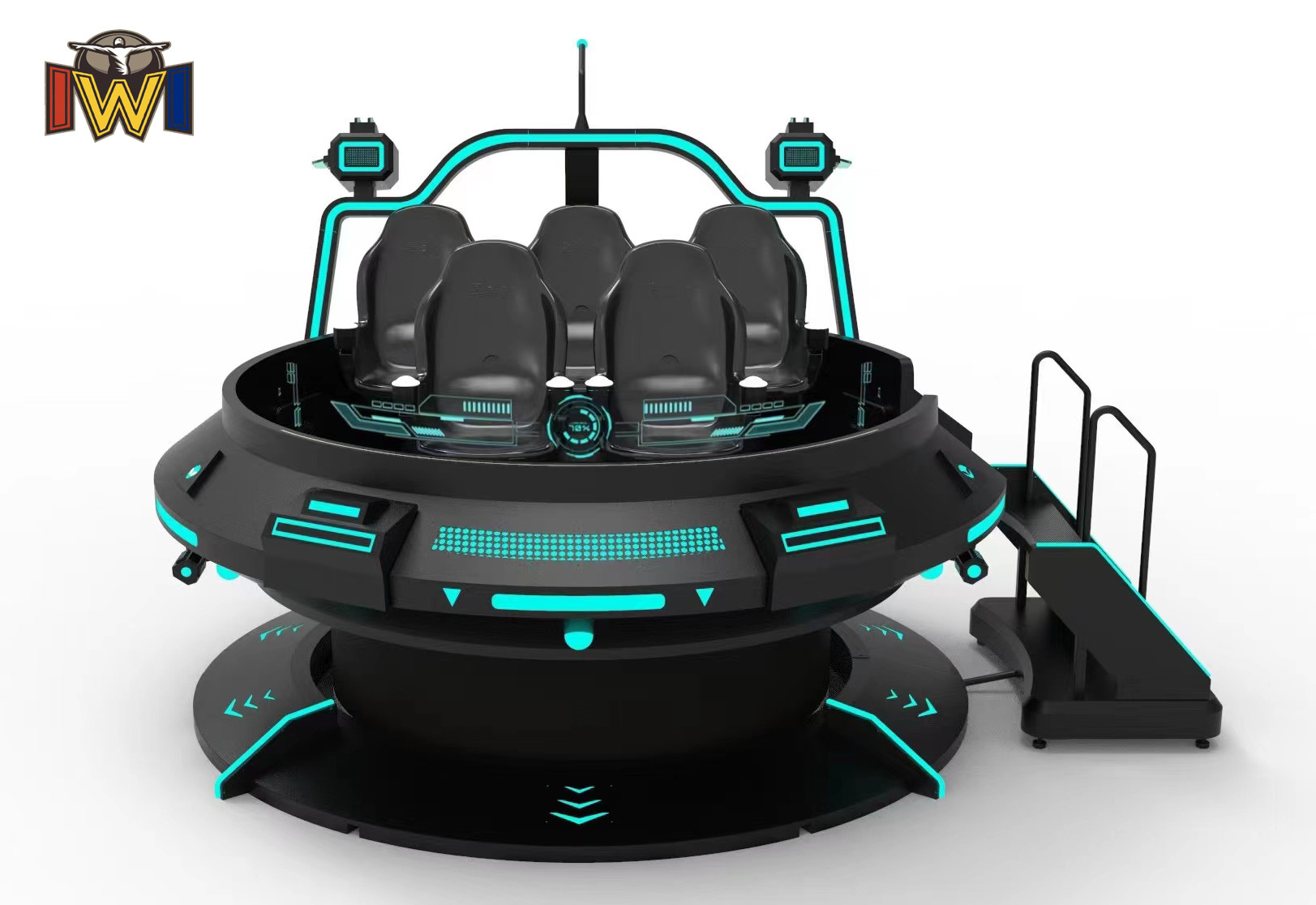 China 5 People - 6 People VR UFO Simulator Game With Cool Appearance wholesale