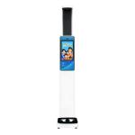 Easy To Move Ultrasonic digital weighing scale with height measurement Lcd