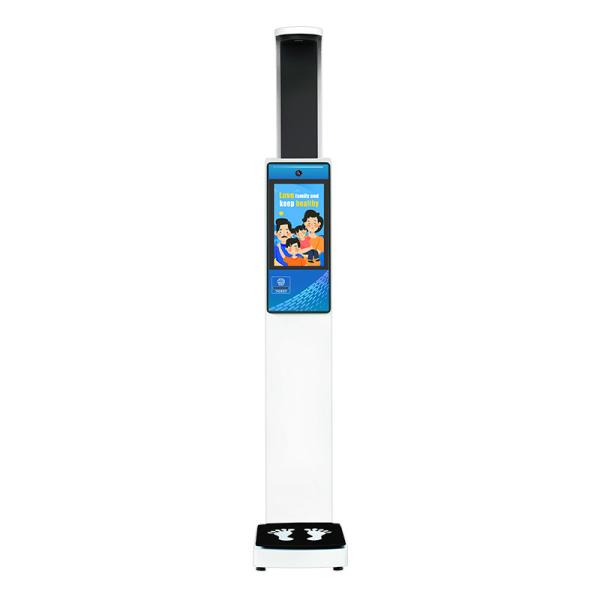 Easy To Move Ultrasonic digital weighing scale with height measurement Lcd