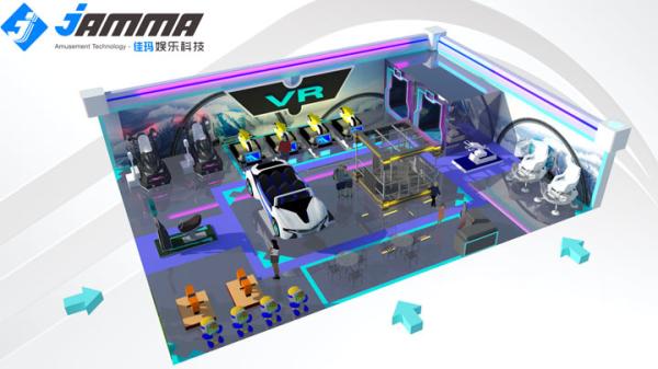 Quality Optional Size Virtual Reality Theme Park Custom Design Project One Stop Game Center for sale