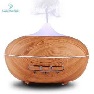 China Wood grain ultrasonic humidifier Factory price 210ml aroma diffuser wholesale