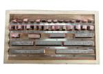 38Pcs Steel Metric Rectangular Gauge Blocks With Grade 1 For Precision Dimension