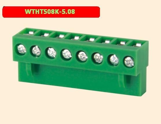 Quality 5.08mm Pcb Wire Terminal / Plastic Screw Connector Block 24－12 Awg for sale