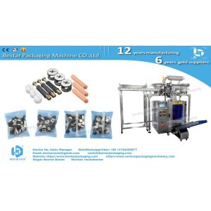 Furniture hardware automatic counting mixing packaging machine with TTO printer