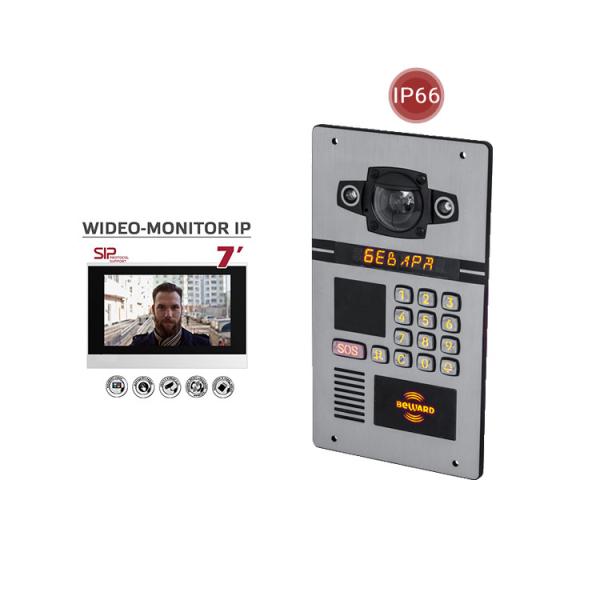 Quality TCP/IP  IP66 G.726 Apartment Video Intercom for sale