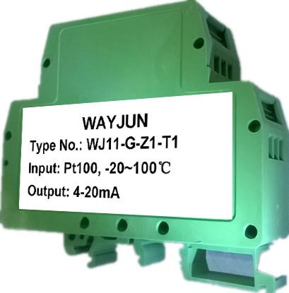 WAYJUN 3000V isolation two wire 4-20mA loop powered RTD temperature signal