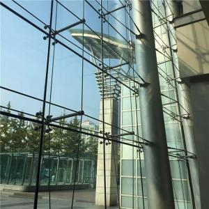 China Structural Glazing Point Supported Glass Curtain Wall Spider Glass Curtain Wall System wholesale