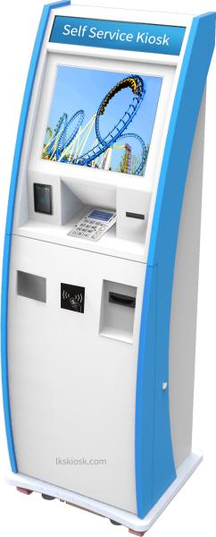 Quality All in one Custom Bill Payment Kiosk,Interactive Kiosk, ATM Machine with Bank Card Reader & Cash Dispensser for sale