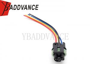 China Black Auto Wiring Harness 4 Way Oil Pressure Switch Connector Pigtail For GM 12085539 PT149 wholesale