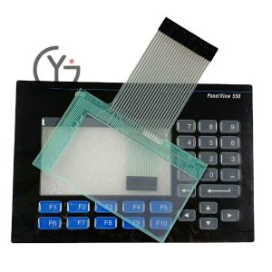 China Nice Price NEW 2711-K5A10 Touch Screen Glass with Membrane Keyboard for Panelview 550 on sale