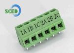 Push-in Screwless Terminal Block for Wire Connection No Abnormal Within 1 Minute