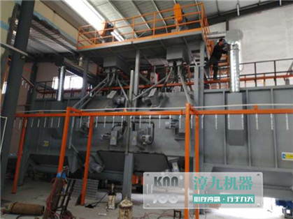 Sa2.5 Sa3.0 Spinner Hanger Shot Blasting Machine For Rust Removal