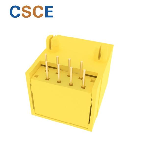 Quality High Performance Network Connector RJ45 Modular Jack 10P8C Mating / Unmating Force 2.2KG.F MAX for sale
