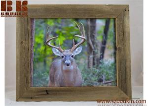 China Barnwood Picture Frame / Barn wood frame / Rustic frame / Reclaimed wood picture frame wholesale