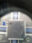 TQFP-100 16Bit Flash Microcontrollers Graphics Controller PIC24FJ256DA210-IPT