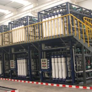 Ultrafiltration Device for Effective Separation of Suspended Matter and